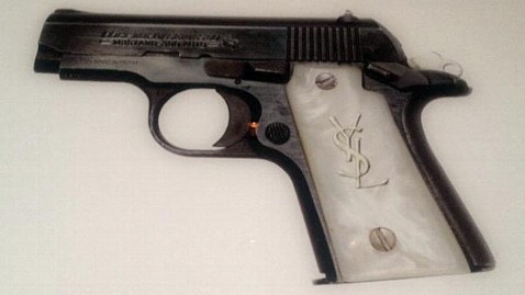 kim kardashian YSL gun