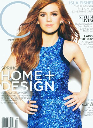 Isla Fisher on cover of 'C' magazine
