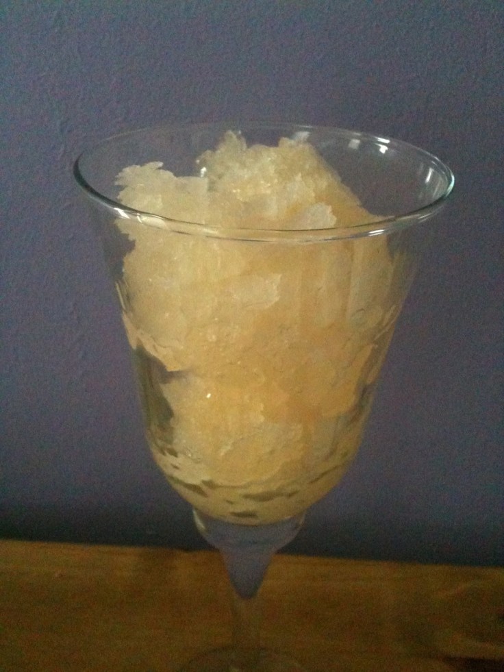 pear granita