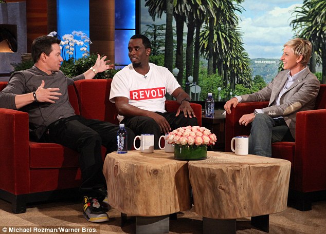 Sean-Diddy-Combs-joined-Mark-Wahlberg-as-a-guest-on-The-Ellen-DeGeneres-Show