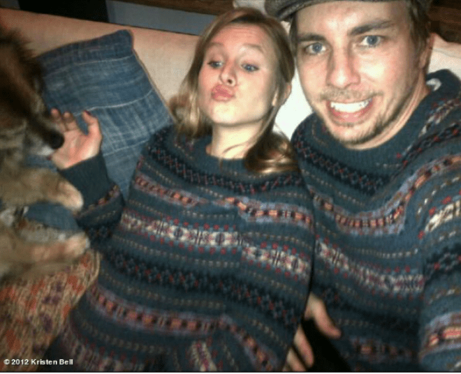 kristen-bell ugly sweater