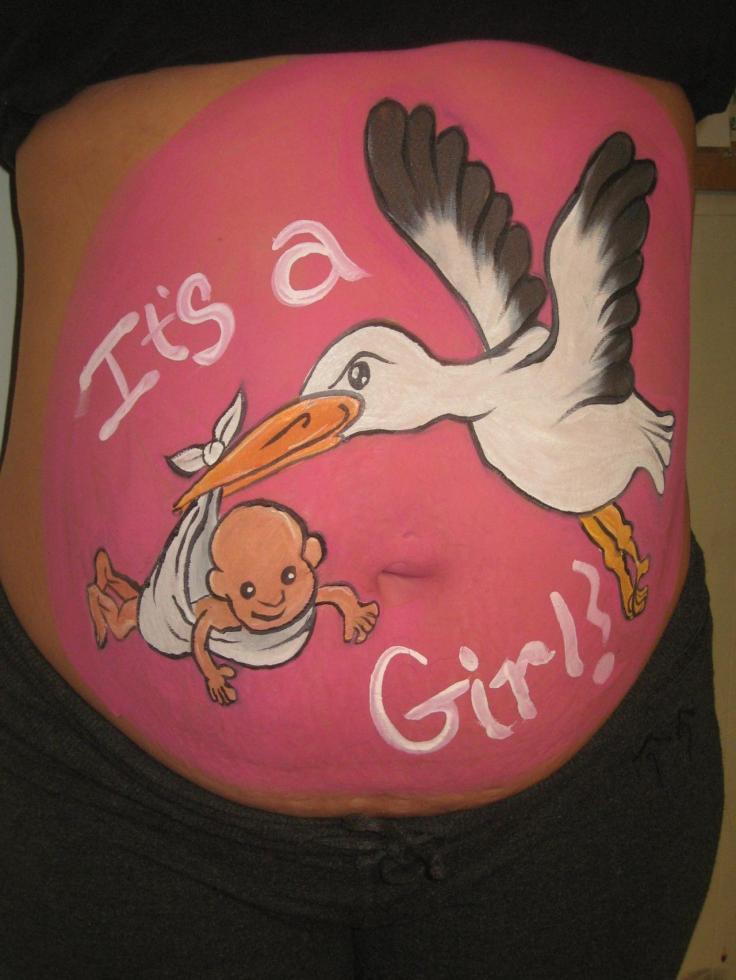 it's a girl=belly