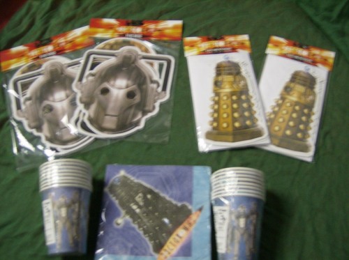 doctor who party supplies