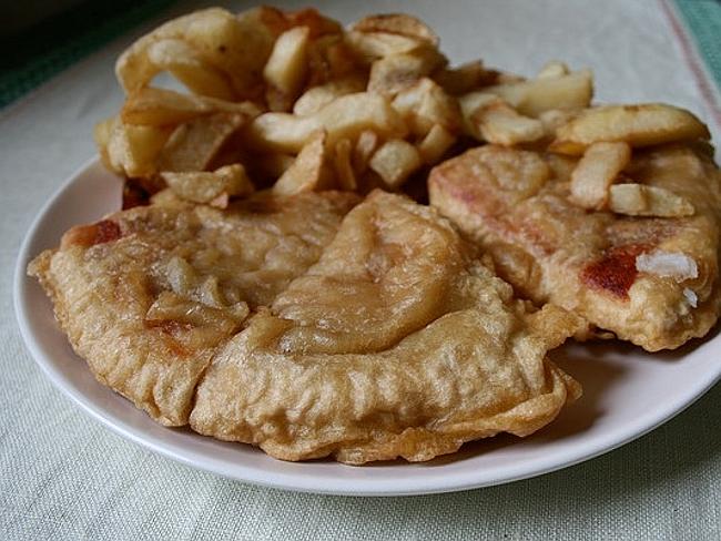 fried pizza