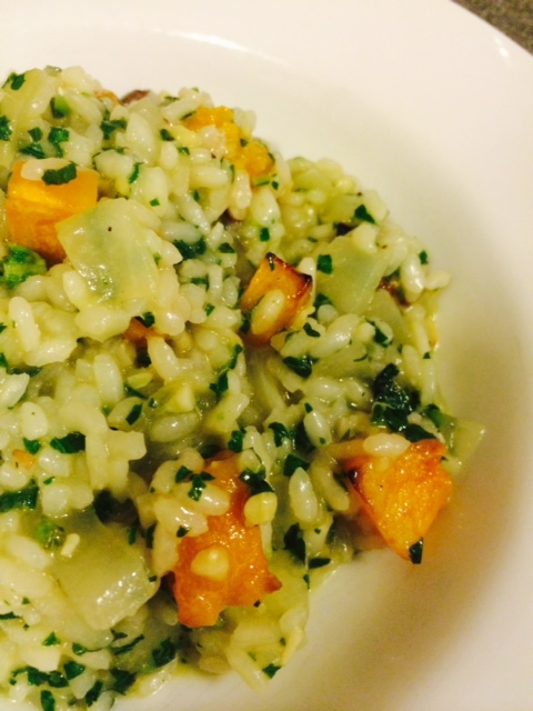 pumpkin-pesto-risotto