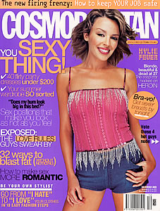 I remember going to this shoot with Kylie Minogue. She was TINY - the shorts were size 6 and we had to bulldog clip them at the back!