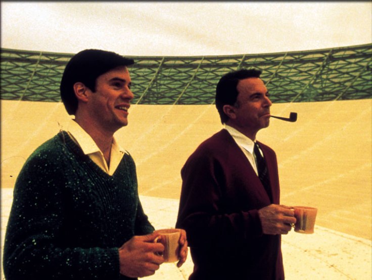 Tom Long and Sam Neill in The Dish. We had those exact coffee mugs when I was a kid (I may have squealed that excitedly at the eldest).