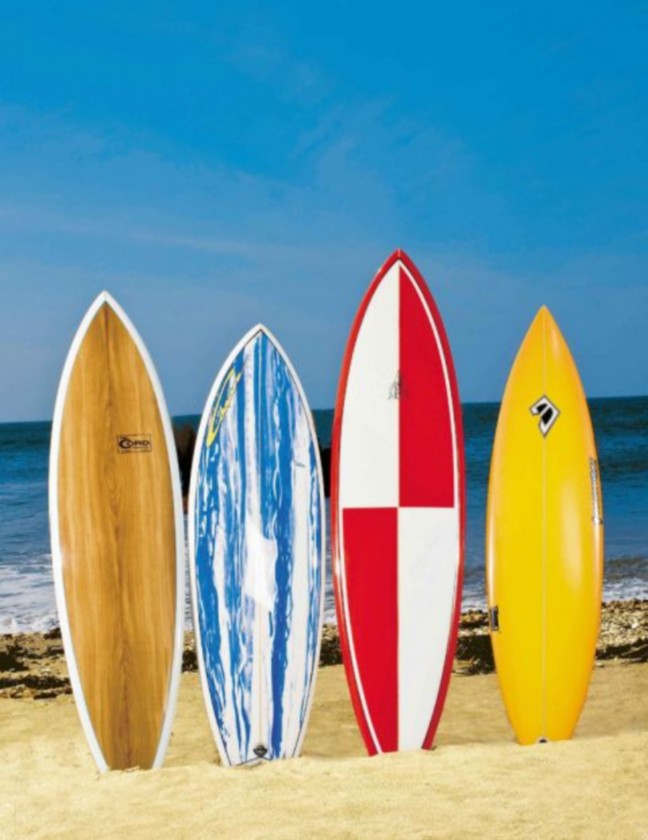 surfboards