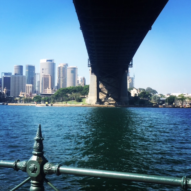 Such a beautiful spot for brekkie. 