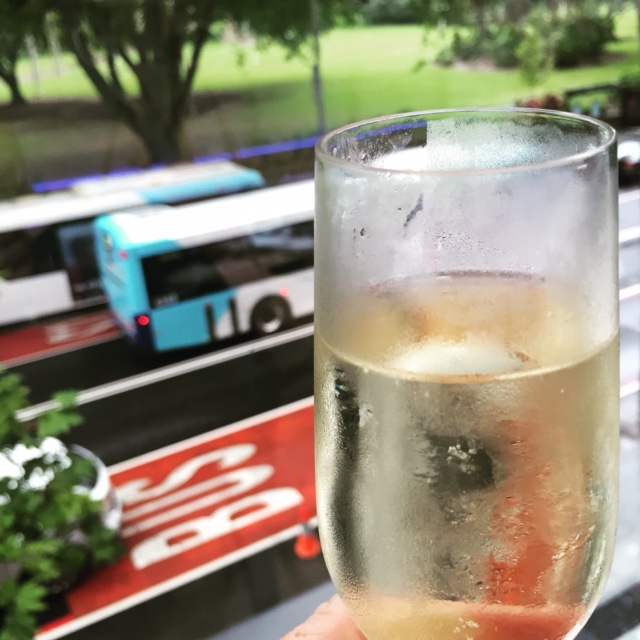 The view to my left at the Sheraton.